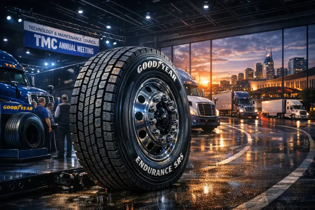 Goodyear Launches Endurance SRS Steer Tire for Blurring Super-Regional Trucking Duties