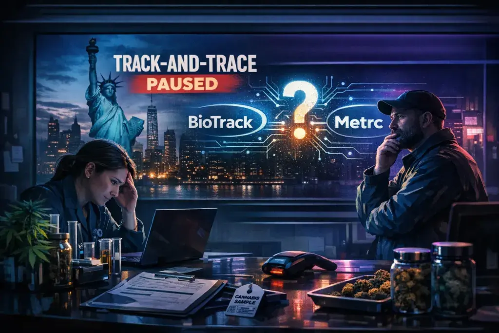 New York Pauses Marijuana Track-and-Trace Launch After BioTrack-Metrc Partnership