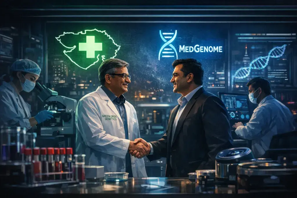 MedGenome Secures Majority Stake in Green Cross Genetics Lab to Boost Gujarat Diagnostics