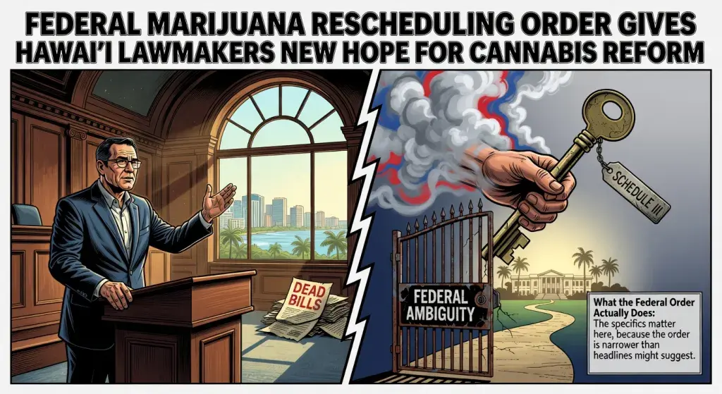 Federal Marijuana Rescheduling Order Gives Hawai'i Lawmakers New Hope for Cannabis Reform