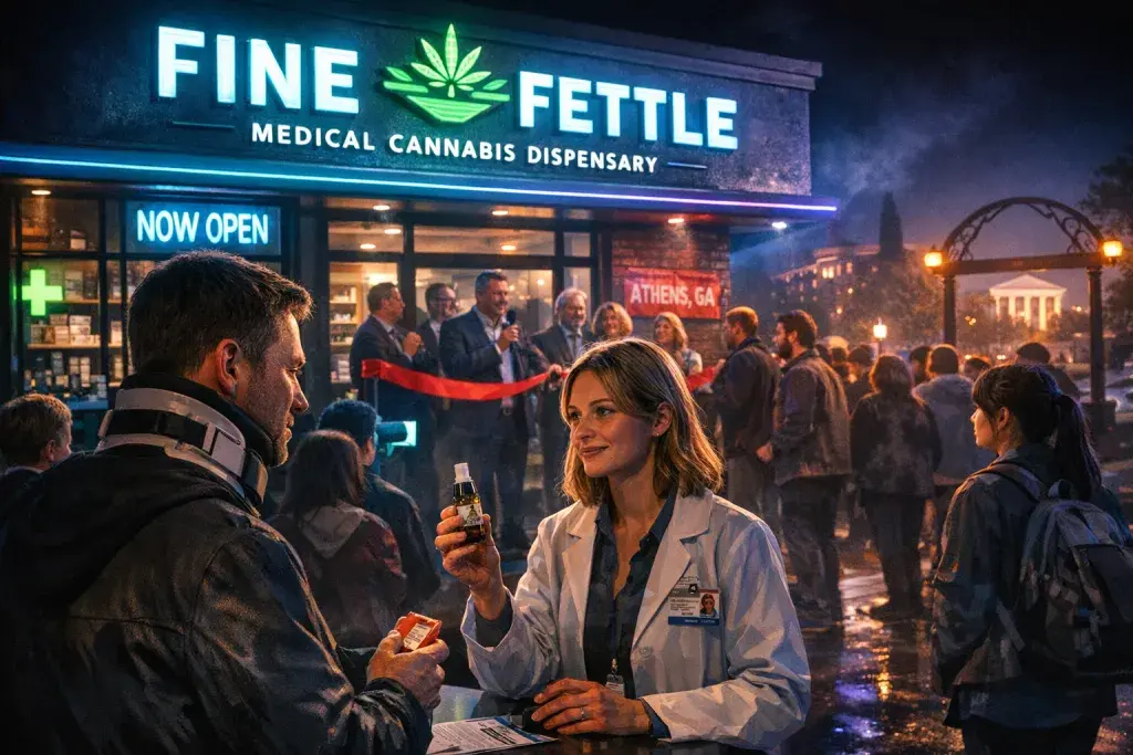 Fine Fettle Dispensary Opens as Athens' First Medical Cannabis Outlet