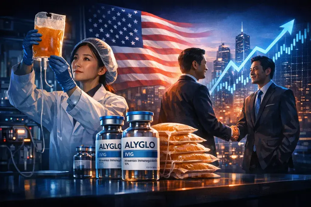 Green Cross Builds U.S. Growth Base with Alyglo Blood Product Success