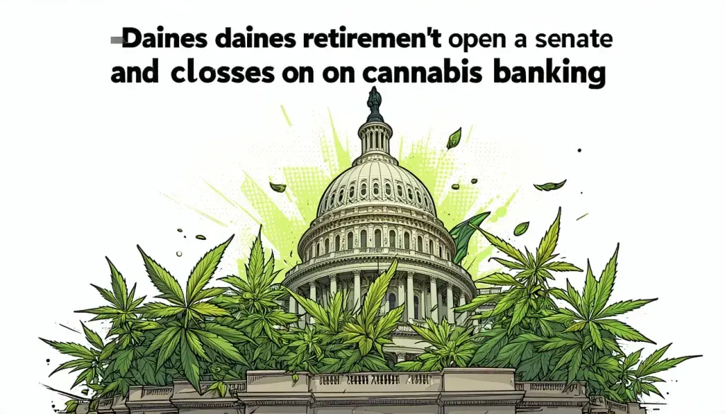 Daines Retirement Opens a Senate Race and Closes a Door on Cannabis Banking