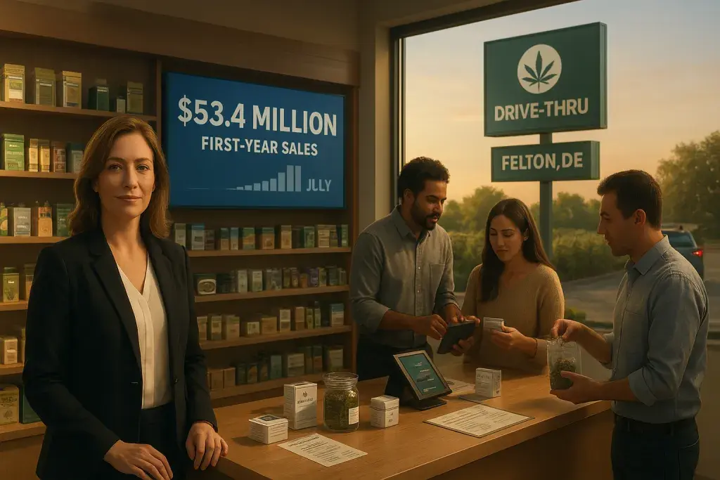 Delaware's Cannabis Market Doubles Sales in First Year of Adult-Use Retail
