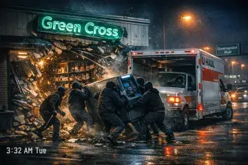 Burglars Ram U-Haul into North Houston Smoke Shop Wall